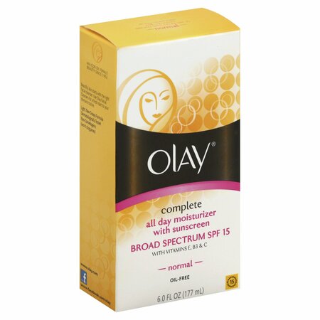 OLAY Complete All Day Moisturizer With Sunscreen Normal 6Z 474657